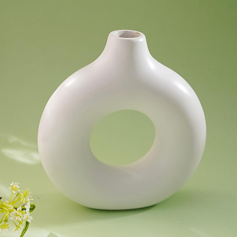 Modern Ceramic Vase Flower Bottle for Home Garden Wedding Decor
