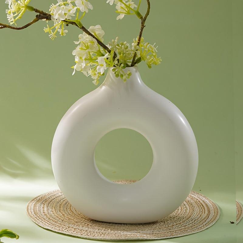 Modern Ceramic Vase Flower Bottle for Home Garden Wedding Decor