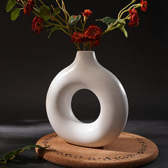 Modern Ceramic Vase Flower Bottle for Home Garden Wedding Decor