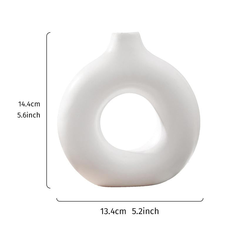 Modern Ceramic Vase Flower Bottle for Home Garden Wedding Decor