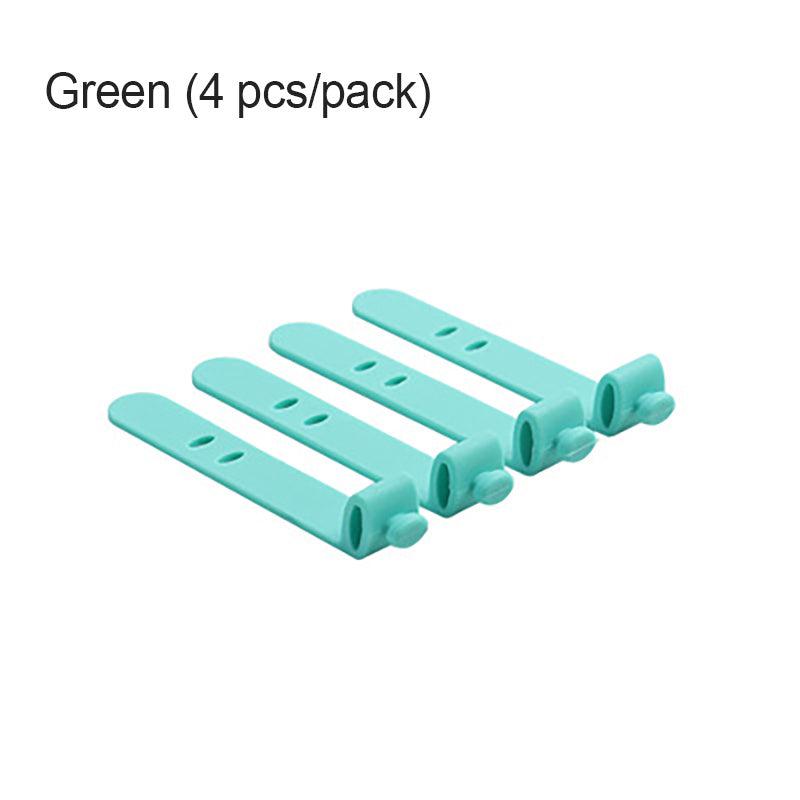 4pcs Anti Lost Earphone Winder Cable Straps