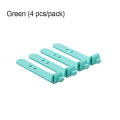 4pcs Anti Lost Earphone Winder Cable Straps