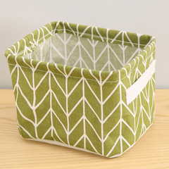 Colorful Geometric Pattern Storage Basket for Home and Office
