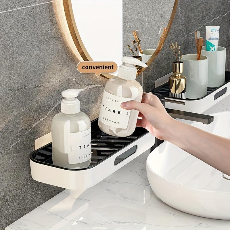 Corner Storage Rack Bathroom Organizer Shower Rack Wall-mounted Storage