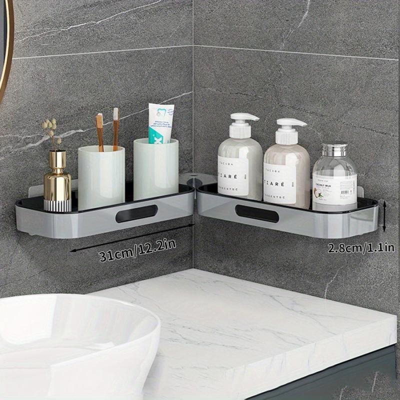 Corner Storage Rack Bathroom Organizer Shower Rack Wall-mounted Storage