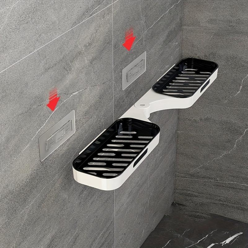 Corner Storage Rack Bathroom Organizer Shower Rack Wall-mounted Storage