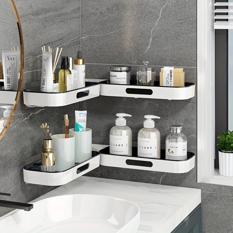 Corner Storage Rack Bathroom Organizer Shower Rack Wall-mounted Storage