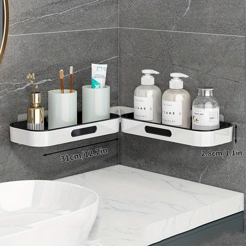 Corner Storage Rack Bathroom Organizer Shower Rack Wall-mounted Storage
