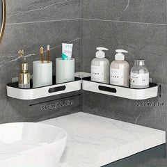 Corner Storage Rack Bathroom Organizer Shower Rack Wall-mounted Storage