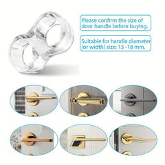 1pc Anti collision Ring Punch Door Stopper Door Handle Anti collision Pad