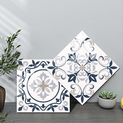 10pcs Waterproof Vinyl Wall Stickers for Home Decor Self Adhesive Tile Decals