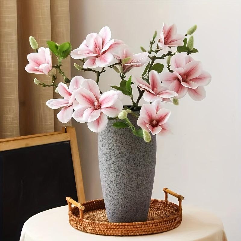 Artificial Magnolia Flower for Weddings and Home Decor