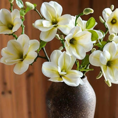 Artificial Magnolia Flower for Weddings and Home Decor