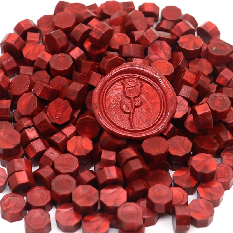 100pcs Sealing Wax Beads for Wax Seal Stamp Embellishment Wedding Invitation