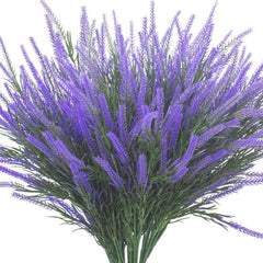 5pcs UV Resistant Artificial Flowers for Garden Porch and Wedding
