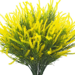5pcs UV Resistant Artificial Flowers for Garden Porch and Wedding