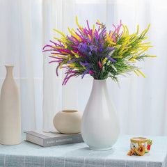5pcs UV Resistant Artificial Flowers for Garden Porch and Wedding