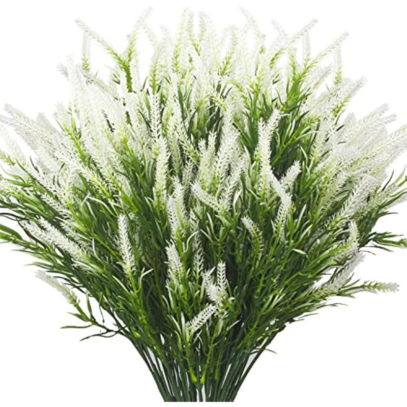 5pcs UV Resistant Artificial Flowers for Garden Porch and Wedding