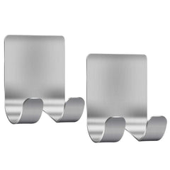 2pcs Razor Holder Shaver Hook Self Adhesive Heavy Duty Stainless Steel