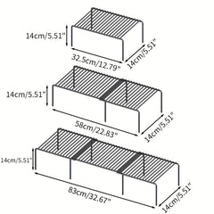 Divider Shoe Rack Cabinet Shelf for Bedroom Decor Space Saving Organizer