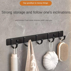 Wall Mounted Coat Hook for Easy Organization 4 Hooks