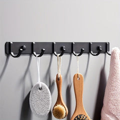 Wall Mounted Coat Hook for Easy Organization 4 Hooks