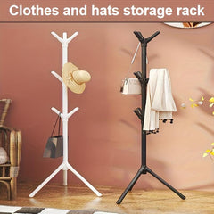 Assembly Floor Coat Rack Iron Garment Rack