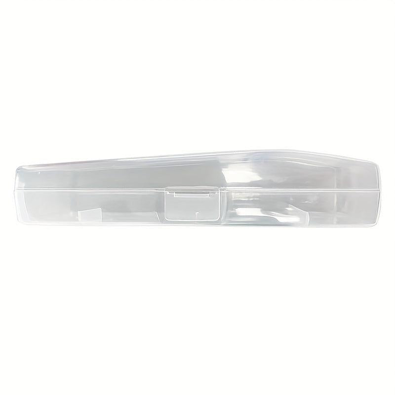 Razor Travel Storage Box Shaver Holder Transparent Plastic Case