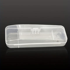 Razor Travel Storage Box Shaver Holder Transparent Plastic Case