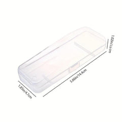 Razor Travel Storage Box Shaver Holder Transparent Plastic Case