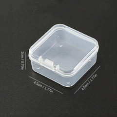 Transparent Portable Jewelry Organizer Box Travel Storage Case