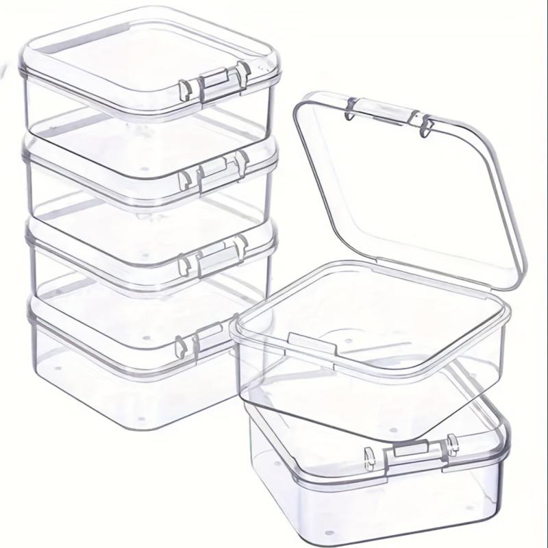 Transparent Portable Jewelry Organizer Box Travel Storage Case