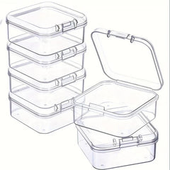 Transparent Portable Jewelry Organizer Box Travel Storage Case