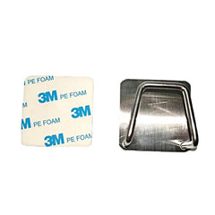 Metal Sink Sponge Holder Adhesive Stainless Steel Rack Hook