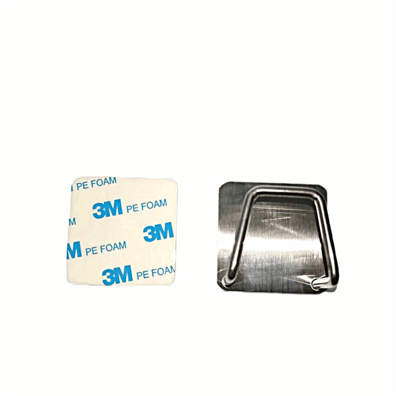 Metal Sink Sponge Holder Adhesive Stainless Steel Rack Hook