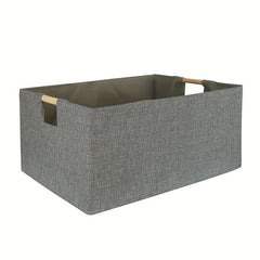 Storage Bin For Shelves Foldable Closet Baskets with Handles