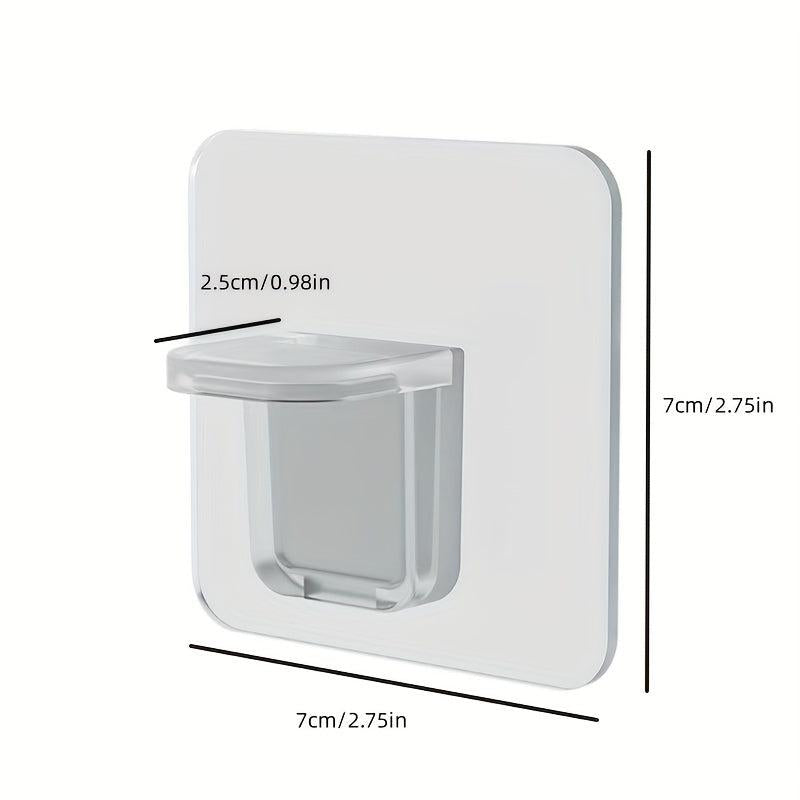 Plastic Hanging Rod Holder Strong Bracket for Curtain Rod Book Shelf Dividers