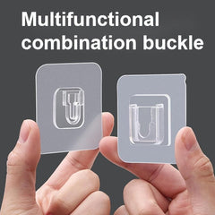 Strong Traceless Hook Functional Buckle Hook Wall Hook Heavy Duty Waterproof