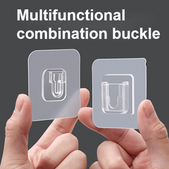Strong Traceless Hook Functional Buckle Hook Wall Hook Heavy Duty Waterproof
