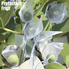 100pcs Organza Drawstring Pouches for Weddings and Parties 7 x