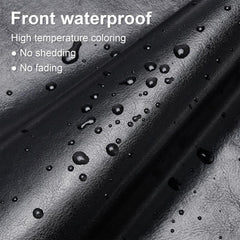 PU Leather Roll 33x139cm Solid Synthetic Faux Leather for Sewing Crafting