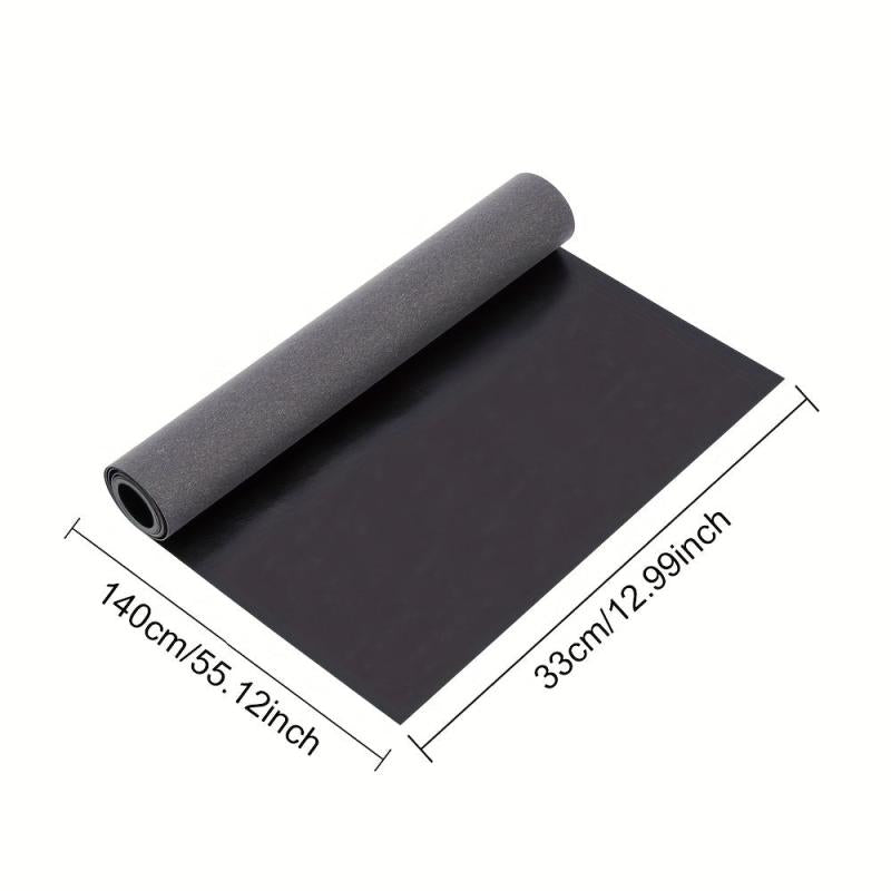 PU Leather Roll 33x139cm Solid Synthetic Faux Leather for Sewing Crafting