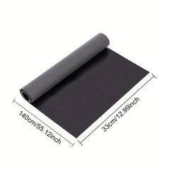 PU Leather Roll 33x139cm Solid Synthetic Faux Leather for Sewing Crafting