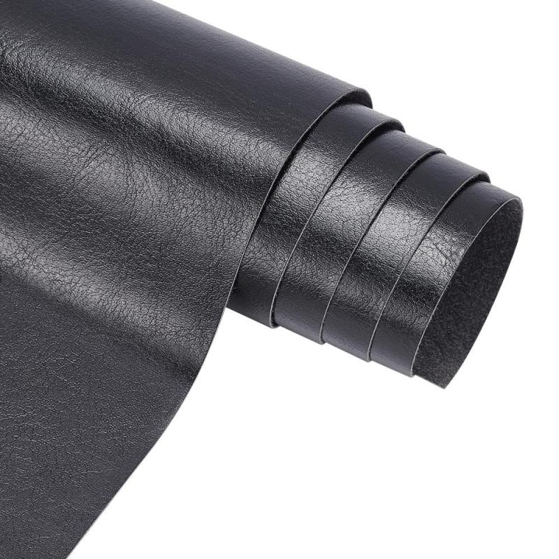 PU Leather Roll 33x139cm Solid Synthetic Faux Leather for Sewing Crafting