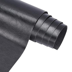 PU Leather Roll 33x139cm Solid Synthetic Faux Leather for Sewing Crafting