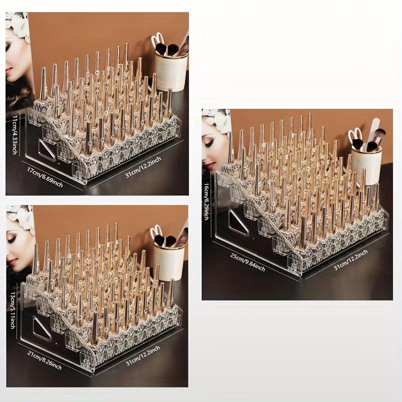 Acrylic Nail Polish Display Rack Organizer 4 5 6 Layers