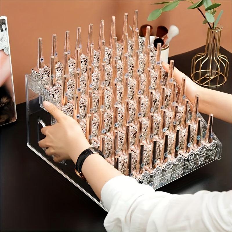 Acrylic Nail Polish Display Rack Organizer 4 5 6 Layers