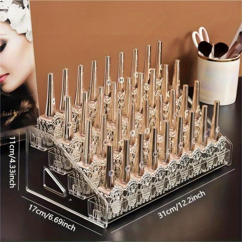 Acrylic Nail Polish Display Rack Organizer 4 5 6 Layers