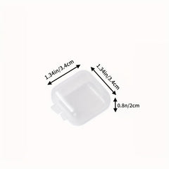 5pcs Mini Plastic Jewelry Storage Box Travel Case Small Organizer