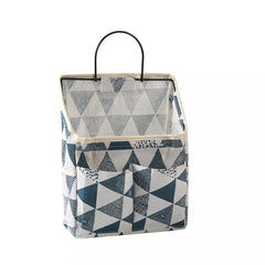 Hanging Storage Bag Wall Organiser Basket Bathroom Pocket Bedroom Dorm RV Gray